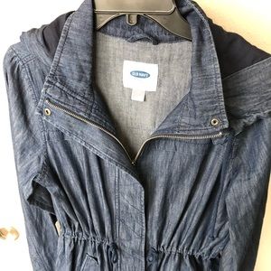Old Navy Women’s Denim anorak jacket